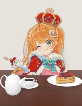 アクリル半身大パネル